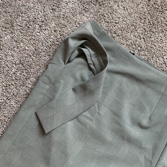 InWear Cala Wrap Academia Plaid Asymmetrical Skirt - Picture 4 of 13